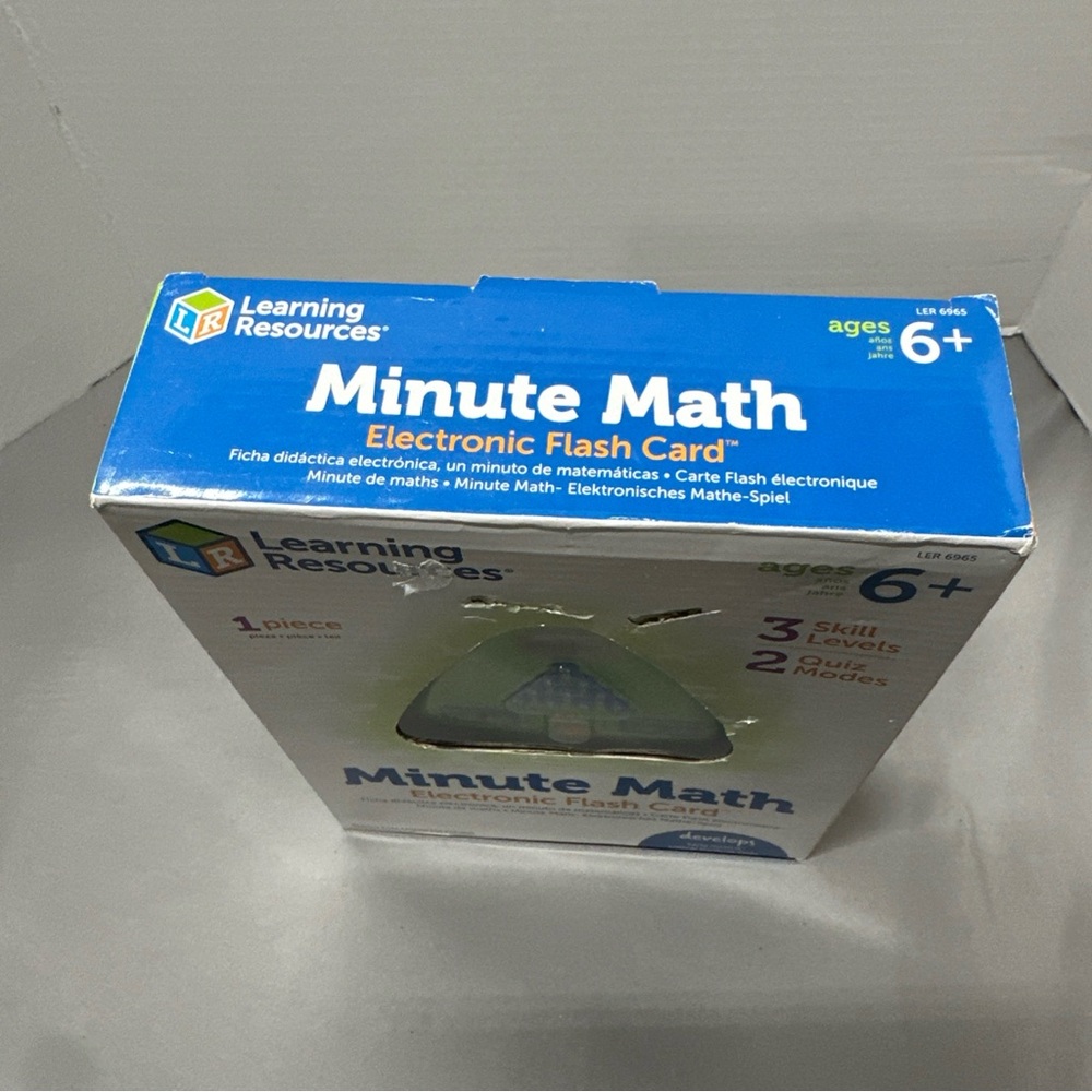Minute Math Electronic Flash Card - Green - Picture 6 of 7